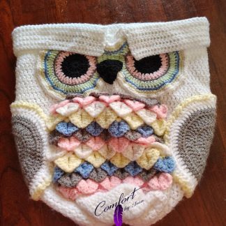 Owl Cocoon Baby Blanket