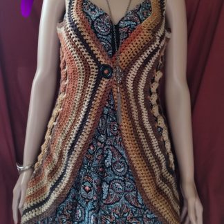 Sleeveless Mandala Vest